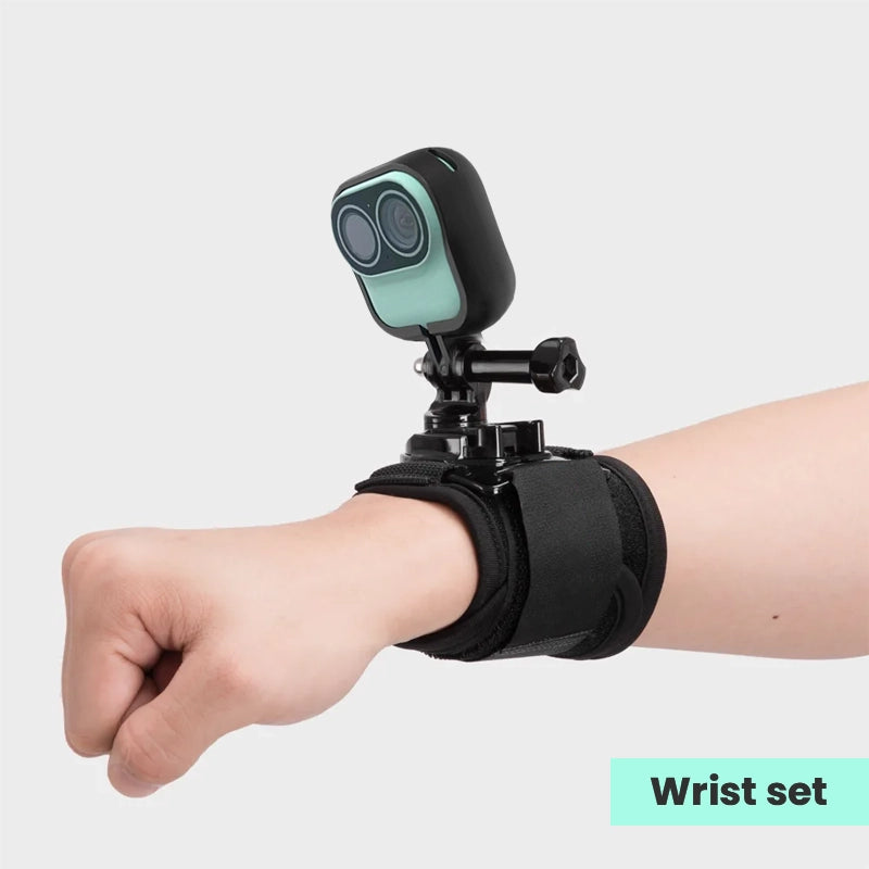 Action camera wrist holder